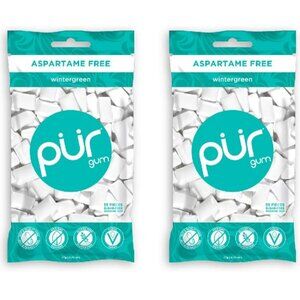 Pur Gum, 2 Bags with 55 Pieces in Each